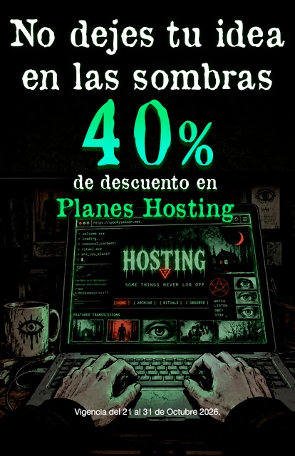 promo halloween hosting oct nov